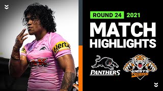 Panthers V Wests Tigers Match Highlights Round 24, 2021 Telstra Premiership Nrl