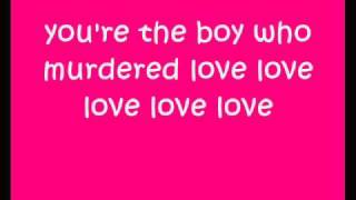 Diana Vickers boy who murdered love lyrics chords