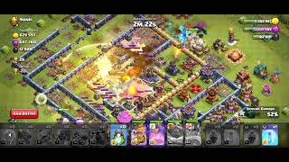 Clash of Clans Max base ATTACK!
