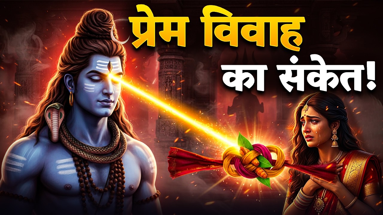 🔴Shiv ka sandesh today : क्यों रुका है तुम्हारा प्रेम विवाह? महादेव ने स्वयं बताया कारण! 🔥