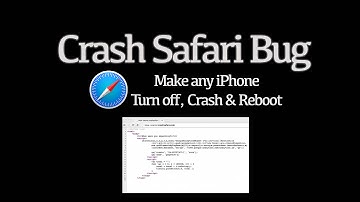 Crash Safari Bug: iOS 9.2.1, 9.3, Android, Mac - How to Make an iPhone Turn Off & Reboot! 2016 Prank