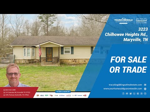 3223 Chilhowee Heights Rd., Maryville, TN home video tour