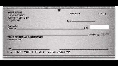 How To Post Date A Check - Life Lessons #2