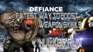 [DEFIANCE] Fastest way to level up Weapons and skills
