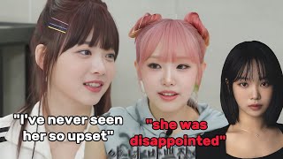 Chaewon got upset when Yena didn't ask her to feature on her new song (ft. Eunchae)