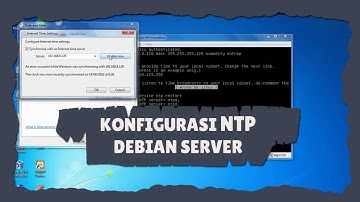 Cara Konfigurasi NTP di Debian Server ?