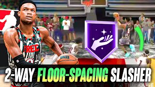 This 2-Way FLOOR-SPACING Slasher Build Has That PRO TOUCH in RANDOM REC | NBA 2K24