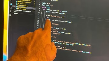 Speech Recognition ALERTS Script with Python