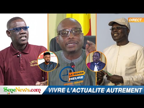 Direct : Birame Souleye (Pastef) et Leopold Mbaye (Taxawu) en face-à-face sur la Bonne Heure