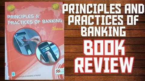 PRINCIPLES AND PRACTICES OF BANKING // DBF / JAIIB EXAM