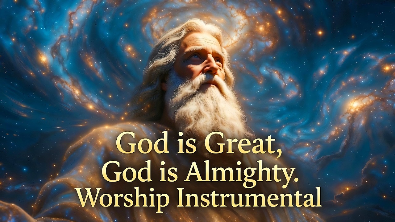 Worship Instrumental ☀️ God is Great, God is Almighty | Cosmic Melodies