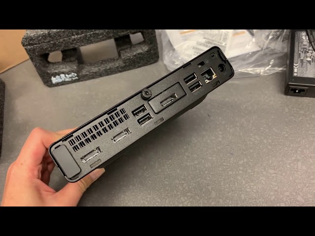 HP Mini Desktop 800 G4 Unbox and Internal View - YouTube