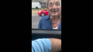 KAREN FREAKS OUT OF "HER" PUBLIC PARKING