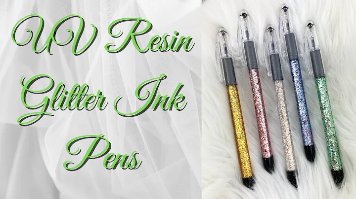 WOW! Super Easy UV Resin Glitter Pens