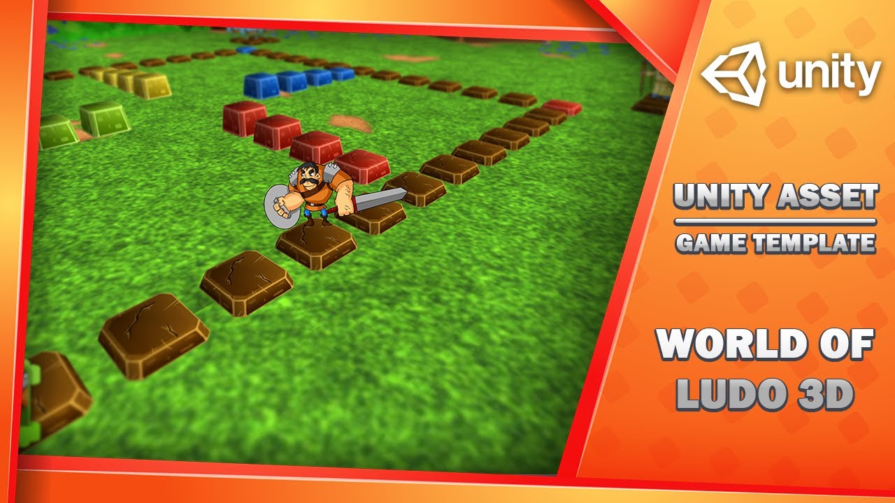 World of Ludo 3D - Game Template, video preview 2