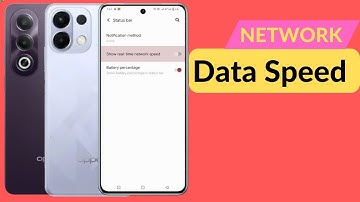 Oppo k13 5g me net speed show kaise kare/Oppo k13x 5g net speed setting/data speed