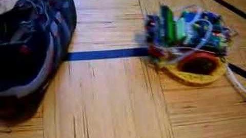 AVR ROBOT with Ultrasonic Sensor