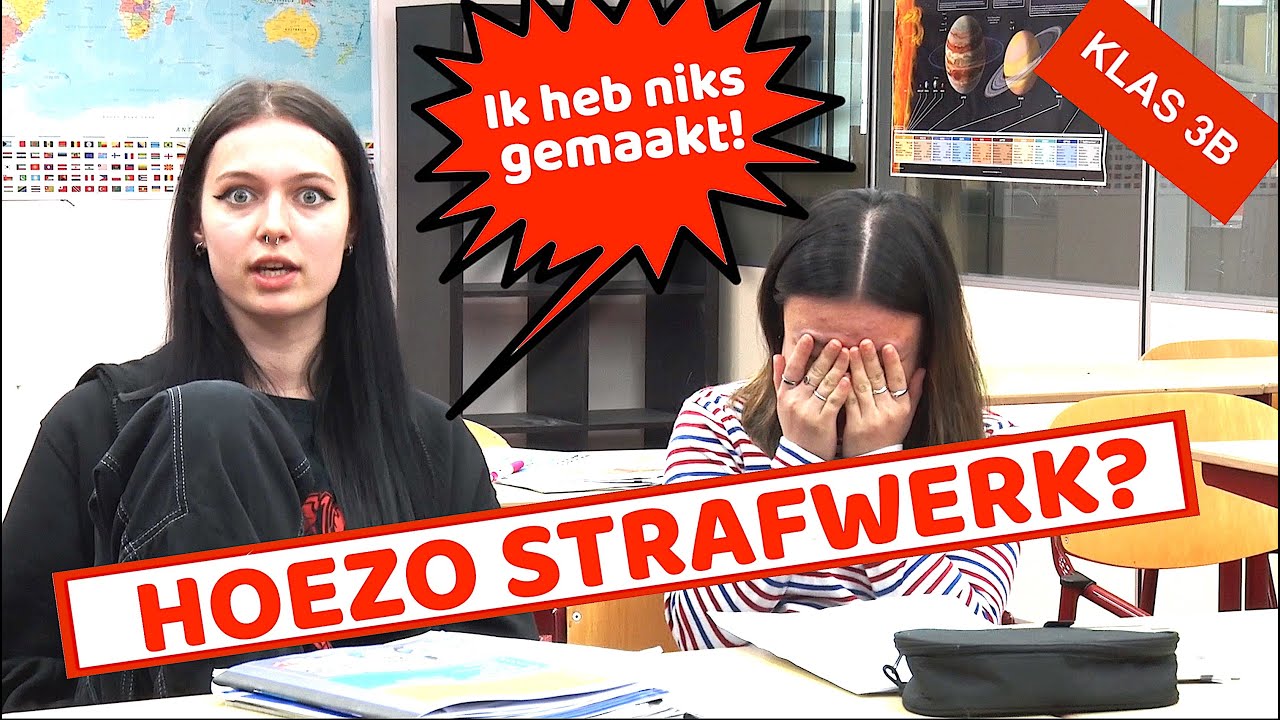 SMOESJE OM STRAFWERK NIET TE MAKEN - YouTube
