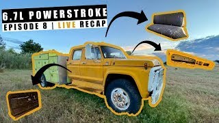 Diesel Swapped F750 CrewCab Part 8 Recap - Blowin' Smoke