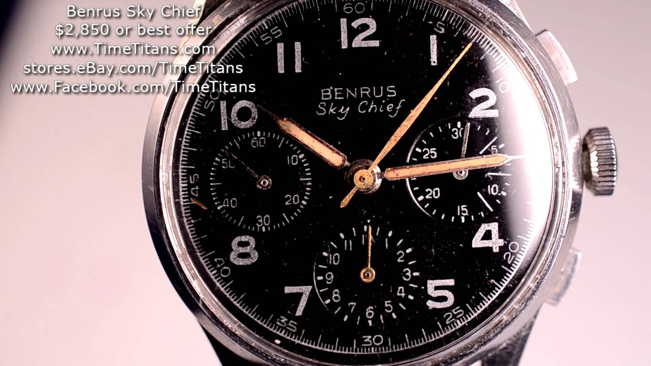 Benrus value old watches Vintage Benrus