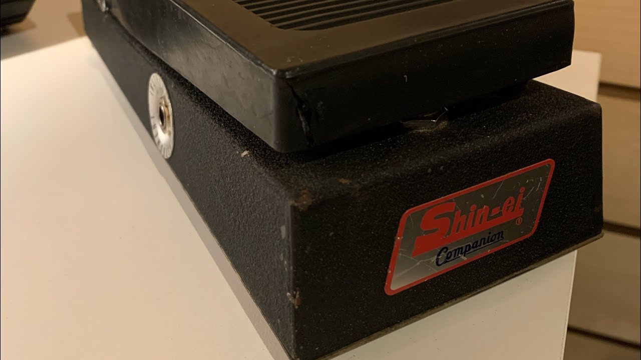 Vintage Shin-ei Companion WT-1 wah
