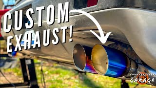 Building a Custom Exhaust for my Fiero!