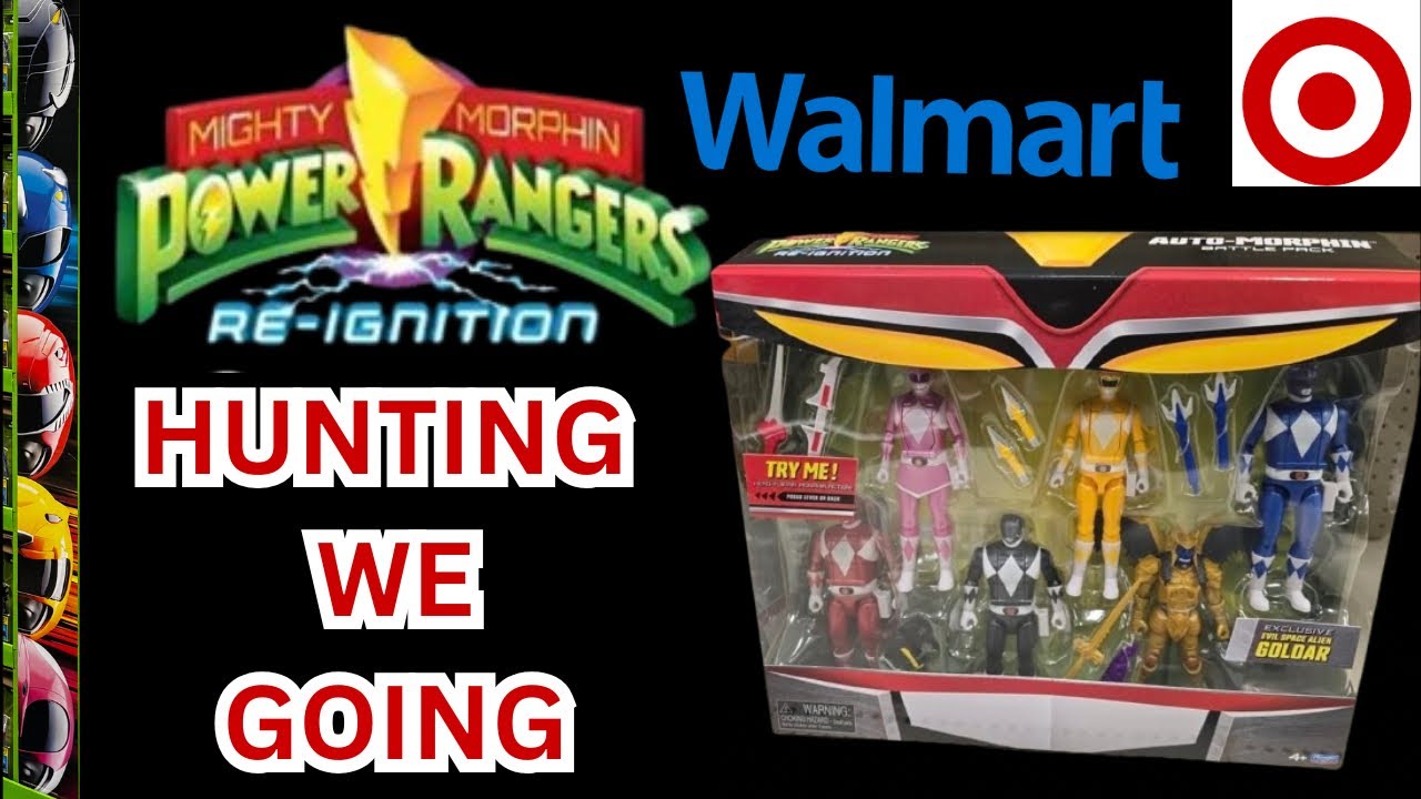 Power Rangers Re-Ignition: Toy Hunt Showdown—Walmart vs Target! - YouTube
