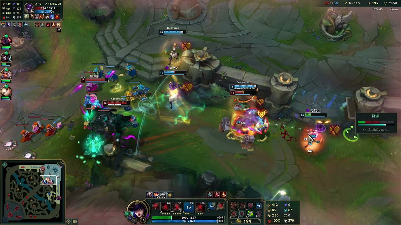 Full Tank Alistar 1v4ing