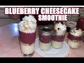 Blueberry Cheesecake Smoothie!! Healthy!! Probiotics!!