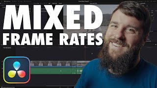 How To EASILY Edit Mixed Frame Rate Video In DaVinci Resolve