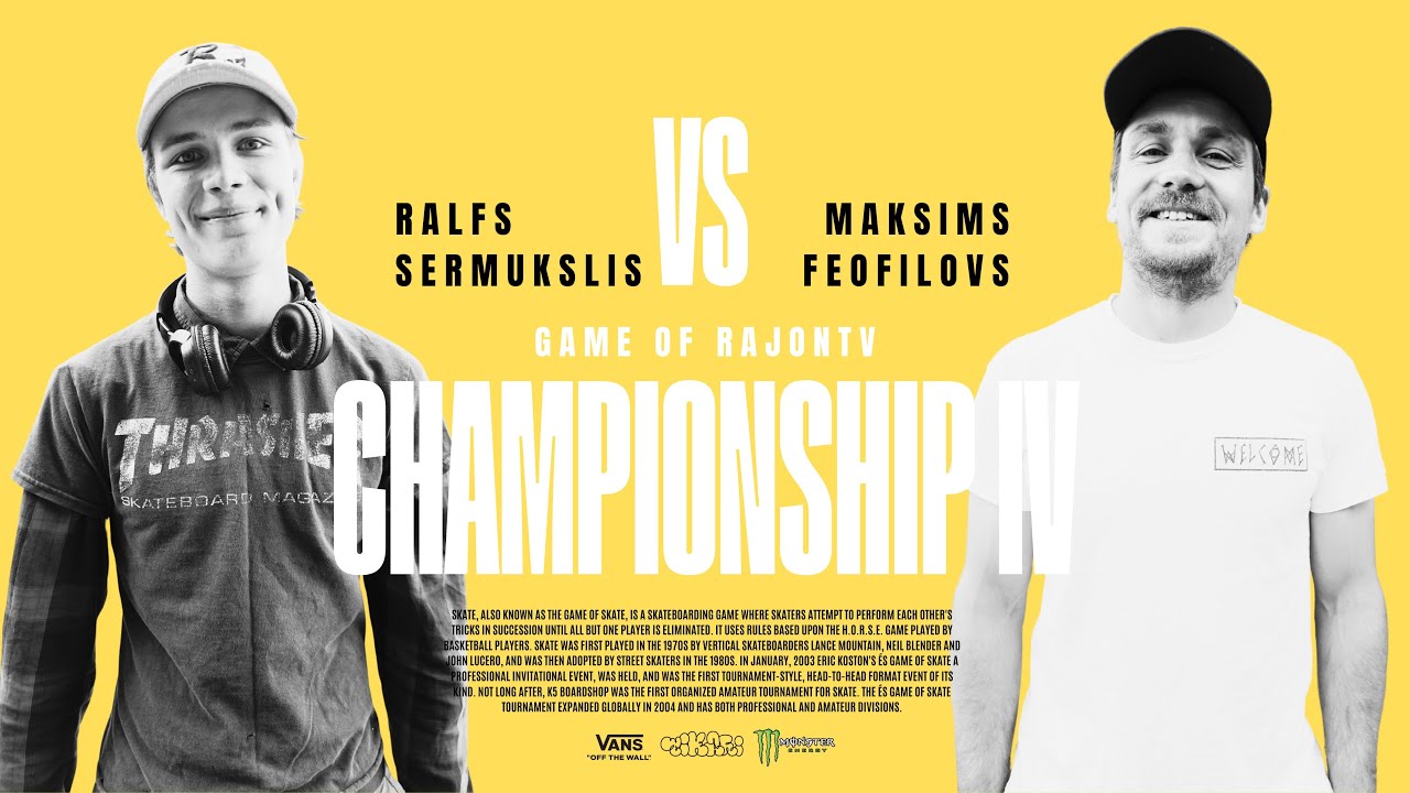 RALFS SERMUKSLIS VS MAKSIMS FEOFILOVS | GAME OF RAJONTV CHAMPIONSHIP 4
