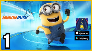 Despicable Me: Minion Rush Gameplay Walkthrough Part 1 - Tutorial (Android, iOS)