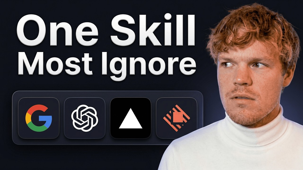 AI Developing Requires 1 Skill Most People Ignore