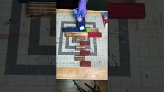 American Flag Cross From Fence Pickets #shorts  #woodworking #diywoodworking