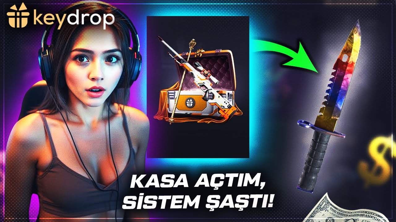 BIÇAK KASASI AÇTIM Keydrop Promo Code 2025