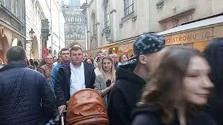 Пасха, чеська Прага. 23.04.22 рік. (українські біженці).