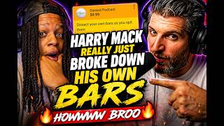 HARRY MACK BREAKS DOWN HIS BARS WHILE FREESTYLING‼️[REACTION VIDEO]