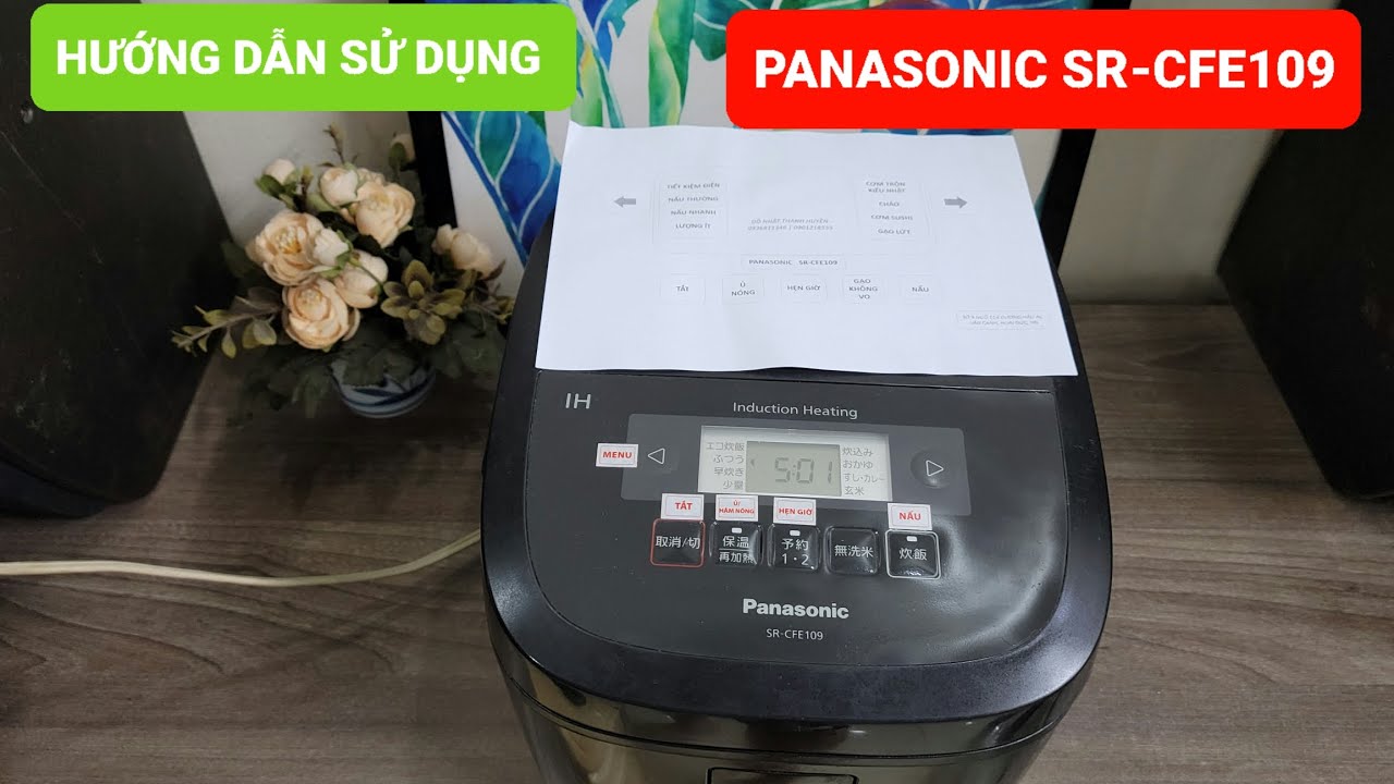 🖤 Đời Cao 2019 - Nồi Đẹp Lắm | Panasonic SR-CFE109 | 0985851342