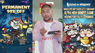 99.9% Discount Released Brand New Version Of Top 3 Afk Rpg - Legend Of Nobody F226456F