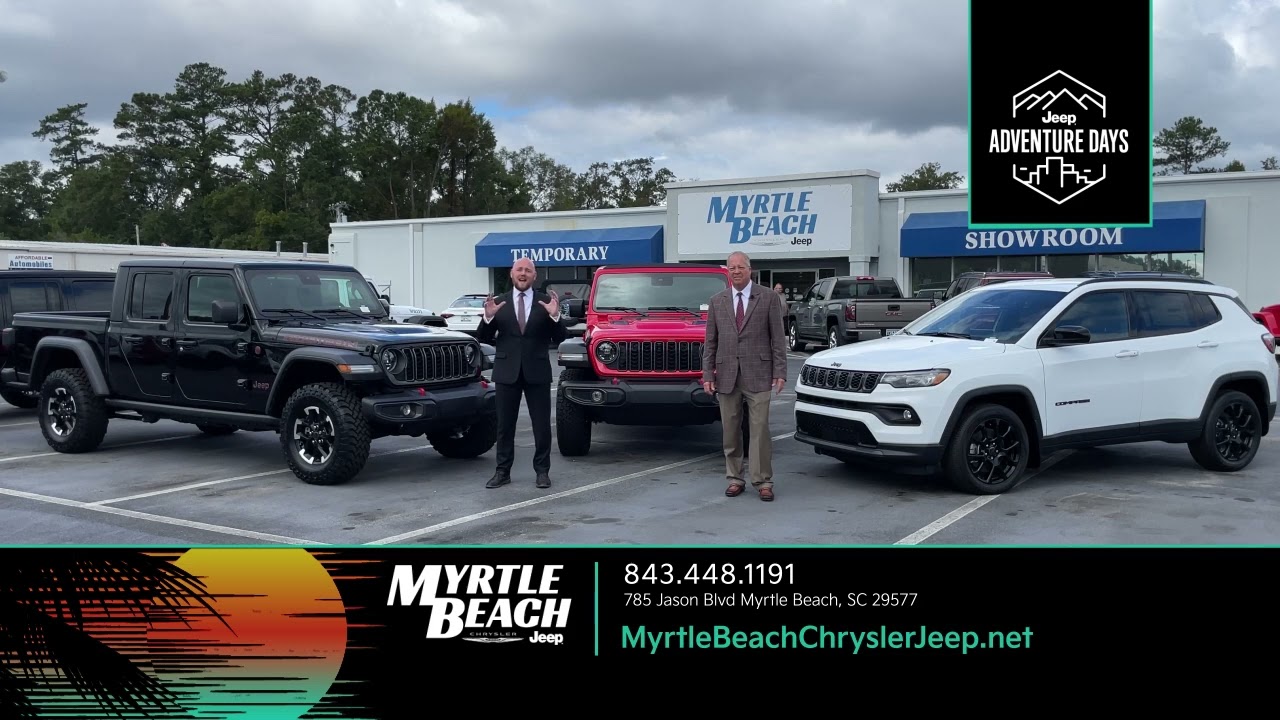 Jeep Adventure Days | Myrtle Beach Chrysler Jeep