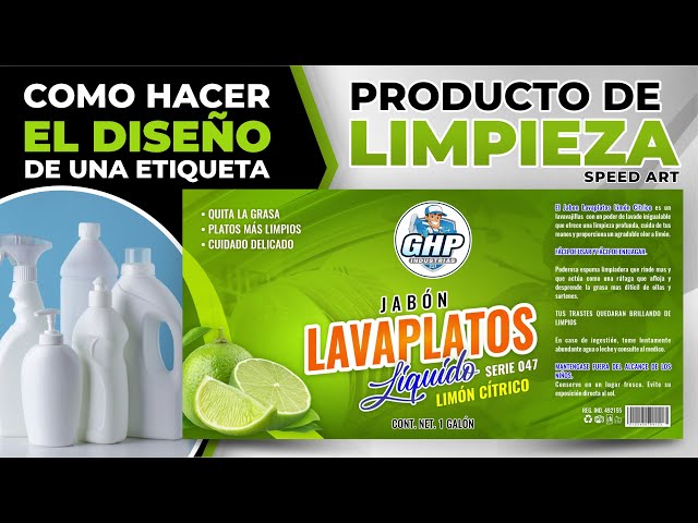 ETIQUETADO DE ENVASES DE LOS PRODUCTOS DE LIMPIEZA - DLA