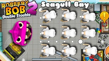 Robbery Bob 2 - Seagull Bay Use Chompzilla Costume - Push Of Chompzilla Perfect Part 6