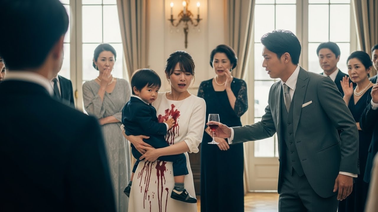 白いドレスに赤ワインをこぼされ離婚を決意した妻→パーティで息子の「パパはママが好き？」の一言に夫が答えた真実とは