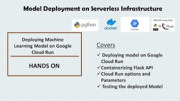 Machine Learning Model Deployment on Serverless Infrastructure -  Google Cloud Run