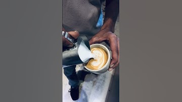 swan latte art tutorial barista coffee pattern cafe 😢 #rosetta  #latteart #latte #barista