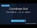 Quick! What's the answer? Coordinate Grid edition ⚡