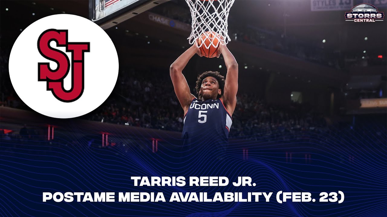 Tarris Reed Jr. Postgame Media Availability - St. John's (2-23-25 ...