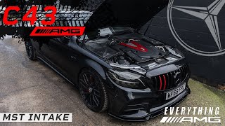 MERCEDES C43 AMG STAGE 2 - PART 1 "FITTING MST INTAKE"