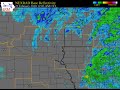 Radar Loop of Light to Moderate Snow on February 22, 2018