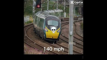 HS2 is fast #hs2 #pendolino #eurostar #hst #metro #train